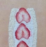 可愛くて美味しそうな「日本画」ですね！（画像提供：大森亜矢子さん）