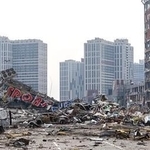 破壊されたウクライナ・キーウのショッピングセンター（misu/stock.adobe.com）