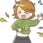 バチッッ！！！という痛みはもちろん、薄手のコートがインナーにくっつく、スカートがタイツにまとわりついて歩けない……静電気による悩みが多い季節。実は、簡単に解消できるかもしれないんです　※イラストはイメージです（ mina/ac-illust.com）
