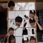 神戸大学バドミントンサークルが破った旅館の障子（提供画像）
