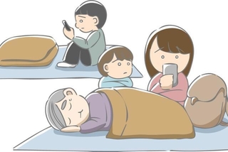 避難所生活中に約7割の人が「身体に不調」を感じている　※画像はイメージです（illustAC）