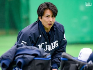 大きな反響を呼んでいる1枚。西武ライオンズの森脇亮介投手（sushi_mellowさん撮影）