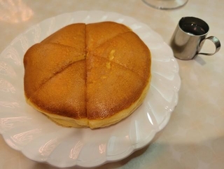 なつかしい味わいのホットケーキ