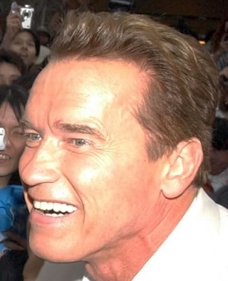 2003年、ターミネーター3のPRのために来日したアーノルド・シュワルツネッガー