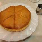 なつかしい味わいのホットケーキ