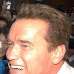 2003年、ターミネーター3のPRのために来日したアーノルド・シュワルツネッガー