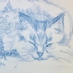 猫の島…とにかくすごいセンスです＝真夜中さん（@mayonakanoF）提供