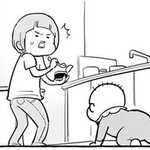 危ないので、キッチンに入れないようにゲートを取りつけました（提供：松本ひで吉さん）