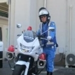 警察官がサングラス！？着用理由とは…（いずれも岡山県警提供）