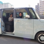 ペット輸送事業として軽自動車で事業を展開