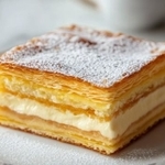 ミルフィーユケーキはペストリークリームとパイ生地の層で構成されたデザートです（ fakhri/stock.adobe.com）※画像はAIで生成されたイメージです