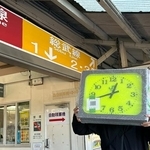 鉄道部品の販売で、時計をゲット（ちばいなさんの提供）