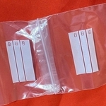 ジッパー部分を噛み合わせて完成