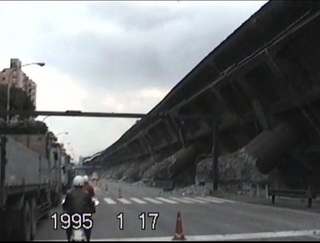 中学生が阪神・淡路大震災当日に撮影した映像が話題に（B1G-BLUEさん提供）