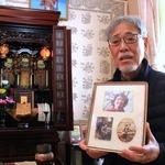 「僕はつぶれた家にいなかったからね、娘の気持ちになれないの。ずっと懺悔ですよ」。そう娘への思いを語る中島喜一さん＝淡路市富島