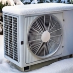 大雪後はエアコン「室外機」の除雪も忘れずに！※画像はAIが作成したイメージです（LA Stock Vision/stock.adobe.com）