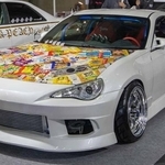 遠くから見てもインパクト大のカスタマイズ