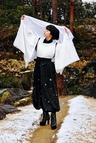狩衣・水干を元にした話題の「平安モード」とは（みさまるさん提供）