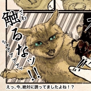 触ったら急にキレるキジネコ様　©Uguisu Utako