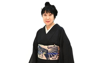 映画『ぶぶ漬けどうどす』で京都の老舗扇子の女将を演じた室井滋（撮影：磯部正和）