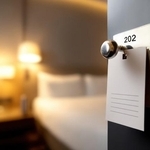 ホテルのドアが内開きなのは納得の理由がある※画像はAIが作成したイメージです（RICH/stock.adobe.com）