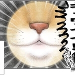 ルーペでち～ちゃんの鼻を見た時の様子　（も～さんの提供）
