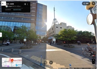 こんな広場です(C) Google ストリートビュー