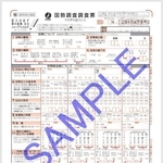 国勢調査調査票のサンプル（総務省統計局ホームページから引用）