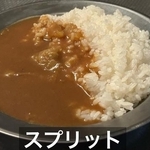 カレーの盛り方が話題に（盛り塩さん提供）