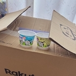 カップは現在880個くらい。重ねると案外場所を取らず、ダンボール１つにおさまるとのこと(どらみぃさん提供)