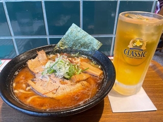 こちらがMEN in EZOのラーメン（マグロさん提供）