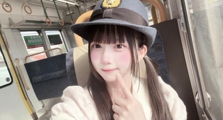 声優で鉄道ファンとしても知られる大石恋々菜さん（大石恋々菜さん提供）