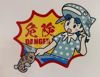 美ら海水族館にこんなキャラクターがいるって知ってましたか？（すかもめさん提供）