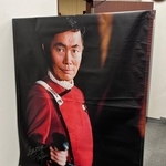 「スタートレック」出演時のジョージさん（撮影Coco）