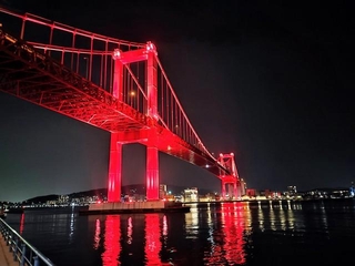 若戸大橋や戸畑祇園大山笠で知られる北九州市戸畑区(ちゃちゃ丸さん提供)