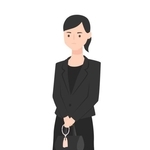 お葬式タイツで参列はNG？※画像はイメージです（yukimco/stock.adobe.com）