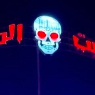 エジプトのお化け屋敷であわやトラブルに／ジェットコースター男さん（@jetcoasterotoko）提供＝画像をトリミングしています