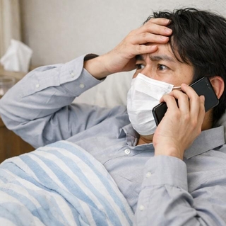 インフルエンザの休業は有給にしなきゃダメ？　※この画像はAIで作成したイメージ画像です