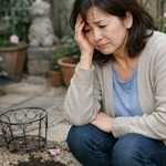 盗まれたバラの鉢…泣き寝入りするしかない？　※画像はイメージです　※画像はAIが作成したイメージです