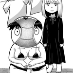 「おかえり」とパンツを被ったまま答える母　(c)佐海ずう/Vコミ