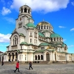 首都ソフィアにあるアレクサンドル・ネフスキー大聖堂