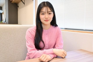 注目の17歳、蒼戸虹子（撮影：石井隼人）
