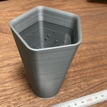 3Dプリンタは飲食用の造形には向かない？（しぶちょーさん提供）