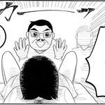 はじめて股にライトを浴びせられた（武村沙紀さん提供）