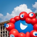 ミャクミャク（Expo2025 大阪・関西万博公式Xから）