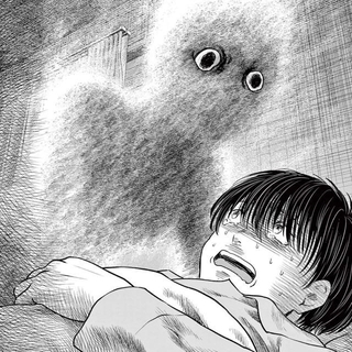 逃げたいけど身体が動かな…　(C)夜馬裕・外本ケンセイ／小学館