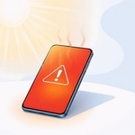 熱暴走するスマートフォン　※画像はイメージです（s/stock.adobe.com）