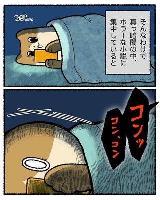 真夜中に不思議な音が…（ゆうさん提供）