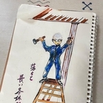 83歳父が骨折で入院　３カ月の病院生活があまりに退屈で「画用紙と色鉛筆持ってこい！」→スケッチブックを見た家族が仰天「これ、売れますよ…」