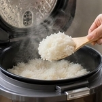 炊飯器からよそう湯気の立つ炊きたて新米（monte_s.atelier/stock.adobe.com）※画像はイメージです